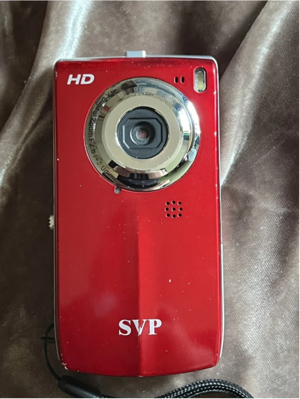 SVP DIGITAL VIDEO CAMERA - HD /red with printer paper /VIDEO/VOICE RECORDER&MORE